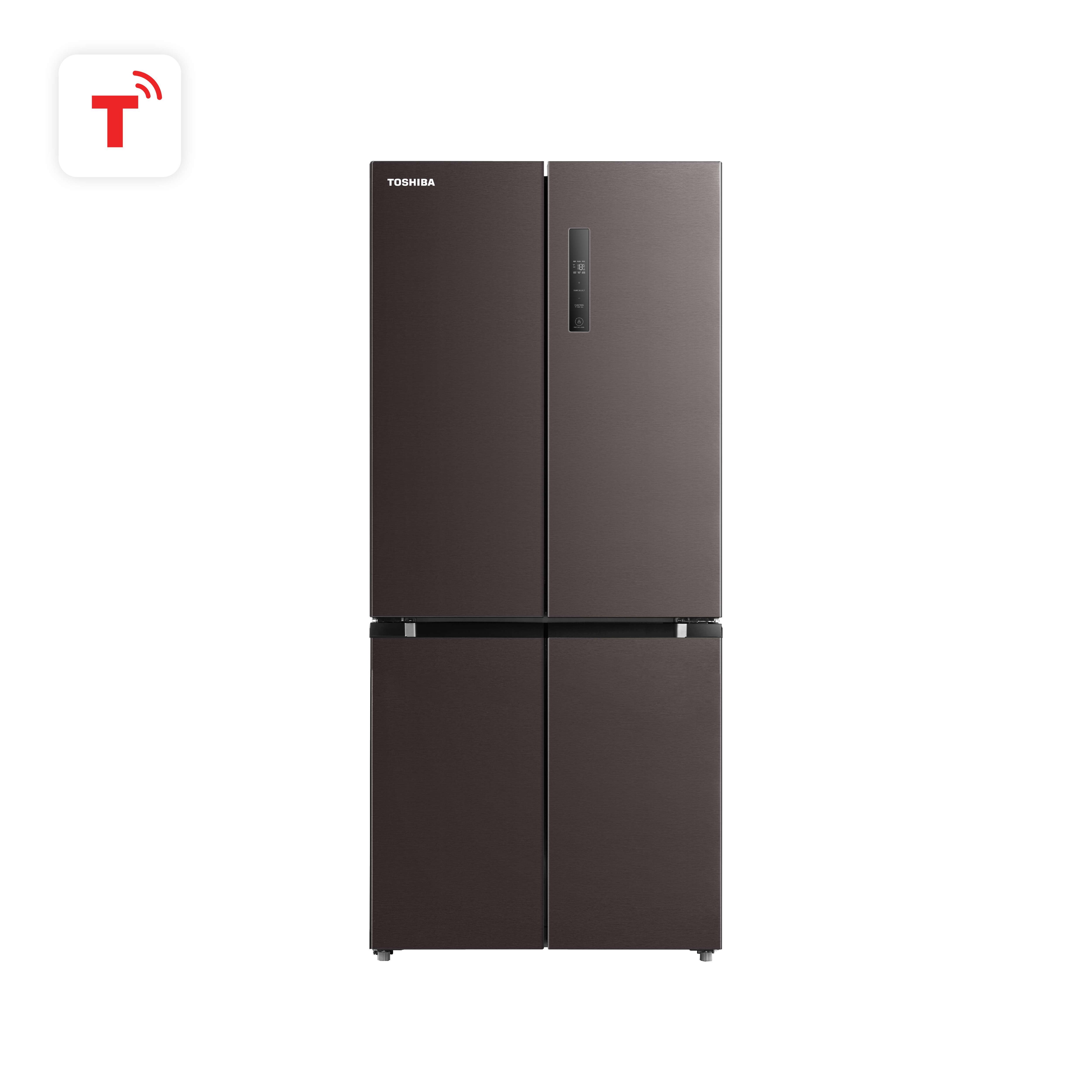 Toshiba double door on sale refrigerator